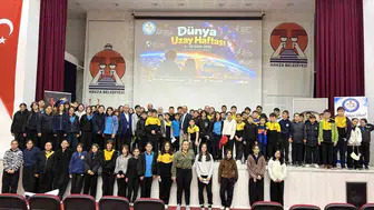 Dünya Uzay Haftası’nda bilim rüzgarı estirildi