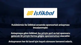 Erciyes 38 FK ve İstikbal arasında sponsorluk anlaşması imzalandı