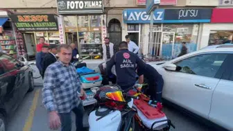 Karaman’da motosiklet SUV araca çarptı, sürücü yaralandı