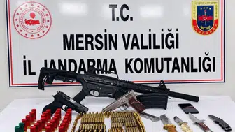 Mersin'de silah kaçakçılığı operasyonunda bir kişi tutuklandı