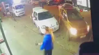 81 yaşındaki sürücü markete dalarak kazaya neden oldu