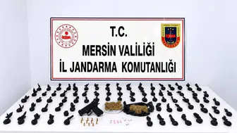 Mersin'de paket satışa hazır uyuşturucu ele geçirildi