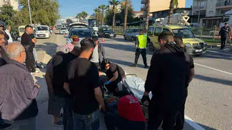Serik'te yaya geçidinde otomobilin çarptığı kişi hayatını kaybetti