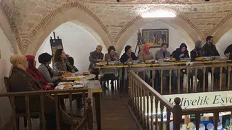 Kütahya'daki 600 yıllık tarihi hamam sanatçıların buluşma noktası oldu