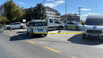 Ankara'da otomobil ile motosiklet çarpıştı, 1 kişi hayatını kaybetti