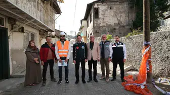 Tokat'ta kentsel dönüşüm projesinde yıkım çalışmaları başladı
