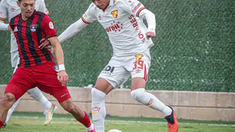 Göztepe hazırlık maçında skoru koruyamadı: 1-1