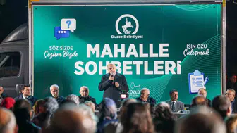 Faruk Özlü'den Şıralık Mahallesi'nde net mesaj: "Düzce'nin her ihtiyacı benim sorumluluğumda"