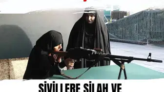 İran'da sivillere hava savunma ve roketatar eğitimi veriliyor