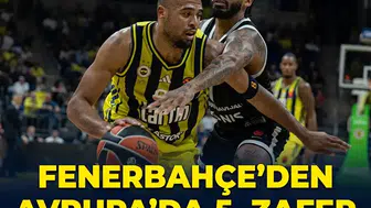 Sarı-lacivertli fırtına üçüncü çeyrekte koptu: Fenerbahçe'den Avrupa'da 5. zafer