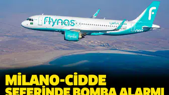 Milano-Cidde seferinde bomba alarmı: Uçak Roma'ya acil iniş yaptı