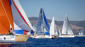 The Bodrum Cup’ta bu yıl rota Knidos’a çevrildi