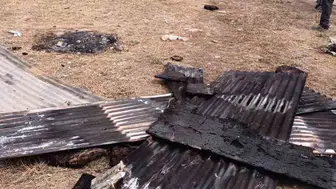 Van'ın İpekyolu ilçesinde odunluk yangını söndürüldü