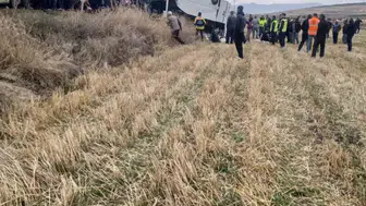 Afyonkarahisar'da midibüs kazasında bir kişi hayatını kaybetti