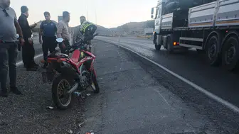 Gölbaşı'nda motosiklet kazası: 1 yaralı hastaneye kaldırıldı