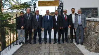 Bilecik'te Şeyh Edebali Türbesi'nde din görevlileri için Kur'an-ı Kerim okundu