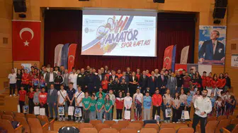 Sinop’ta amatör sporun başarılı isimleri ödüllendirildi