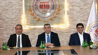 MİAD'dan Malatya Ticaret Borsası Başkanı Özcan'a tebrik ziyareti