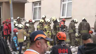 Maltepe'deki 7 katlı binadan 5 kişi kurtarıldı, 7 kişi aranıyor