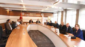 Balıkesir'de hayat boyu öğrenme için stratejik toplantı yapıldı