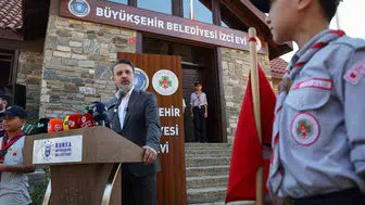 Bursa Büyükşehir Belediyesi'nden genç izcilere yeni yaşam alanı