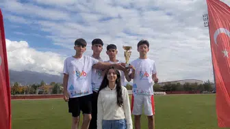 Aşkale kros takımı Erzincan'da bölge üçüncüsü oldu
