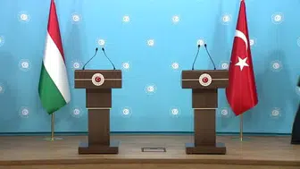 Bakan Fidan ve Macaristan Dışişleri Bakanı Orban'dan ortak basın açıklaması yapıldı