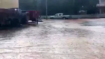 Gaziantep’te dolu ve sağanak hayatı olumsuz etkiledi