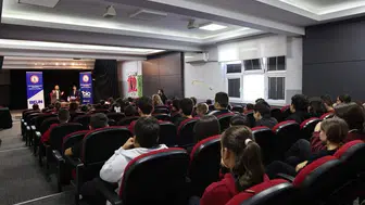 BEUN Bilim Kafe etkinliğinde öğrenciler şiddete hayır dedi