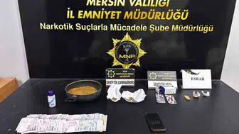 Mersin’de uyuşturucu operasyonunda bir şüpheli tutuklandı