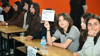 Kırıkkale'de çevre bilgi yarışmasının kazananı Keskin Anadolu Lisesi oldu