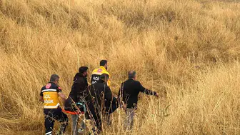 Diyarbakır’da lastiği patlayan pikap şarampole yuvarlandı, 1 yaralı