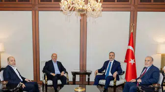 Bakan Hakan Fidan, Hamas heyeti ile Ankara'da görüştü