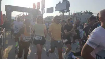 Denizli'de Lykos Yarı Maratonu heyecanı: Binlerce koşucu parkura çıktı