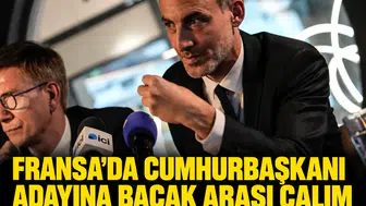 Fransa'da cumhurbaşkanı adayına bacak arası çalım: Zafer kutlaması unlu protestoyla bitti