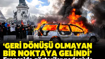 'Geri dönüşü olmayan bir noktaya gelindi': Fransa'da gösteriler nedeniyle 1200 kişi gözaltında