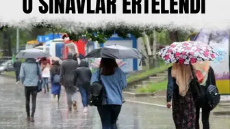 İstanbul'da hafta sonu eğitime ve sınavlara yağış engeli
