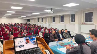 Cengiz Dağcı panellerinin ikincisi Milli İrade Anadolu Lisesinde düzenlendi