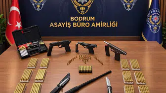 Bodrum'da silah sesleri paniğe neden oldu: 2 gözaltı