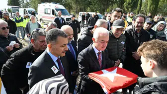 Kırklareli Emniyet Müdürlüğü personeli Mete Kapancı son yolculuğuna uğurlandı