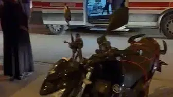 Eskişehir'de motosikletli kaza geçirdi, sürücü yaralandı