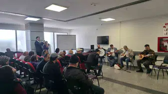 Erzincan'da TRSM danışanları için konser ve sanat etkinliği düzenlendi