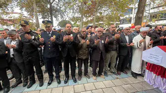 Kanser tedavisi gören polis memuru Hulusi Gökçe memleketinde toprağa verildi