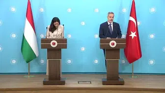 Bakan Fidan ve Macaristan Dışişleri Bakanı Orban'dan ortak basın toplantısı
