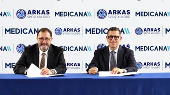 Medicana ile Arkas Spor Kulübü sağlık sponsorluğu sözleşmesini yeniledi