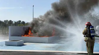 Sakarya'da sanayi kuruluşlarına yönelik yangın eğitimi