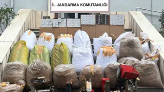Sakarya'da düzenlenen operasyonda kaçak tütün ve makaron ele geçirildi