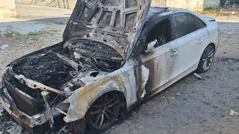 Park halindeki otomobile ateş açıldı ve kundaklandı