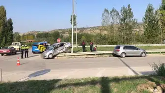 Tokat'ta otomobil kazası: 4 kişi yaralandı