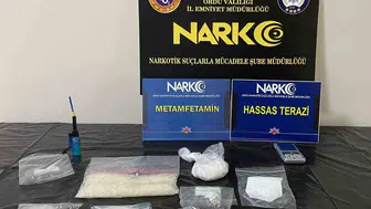 Ordu'da uyuşturucu operasyonunda bir şüpheli tutuklandı